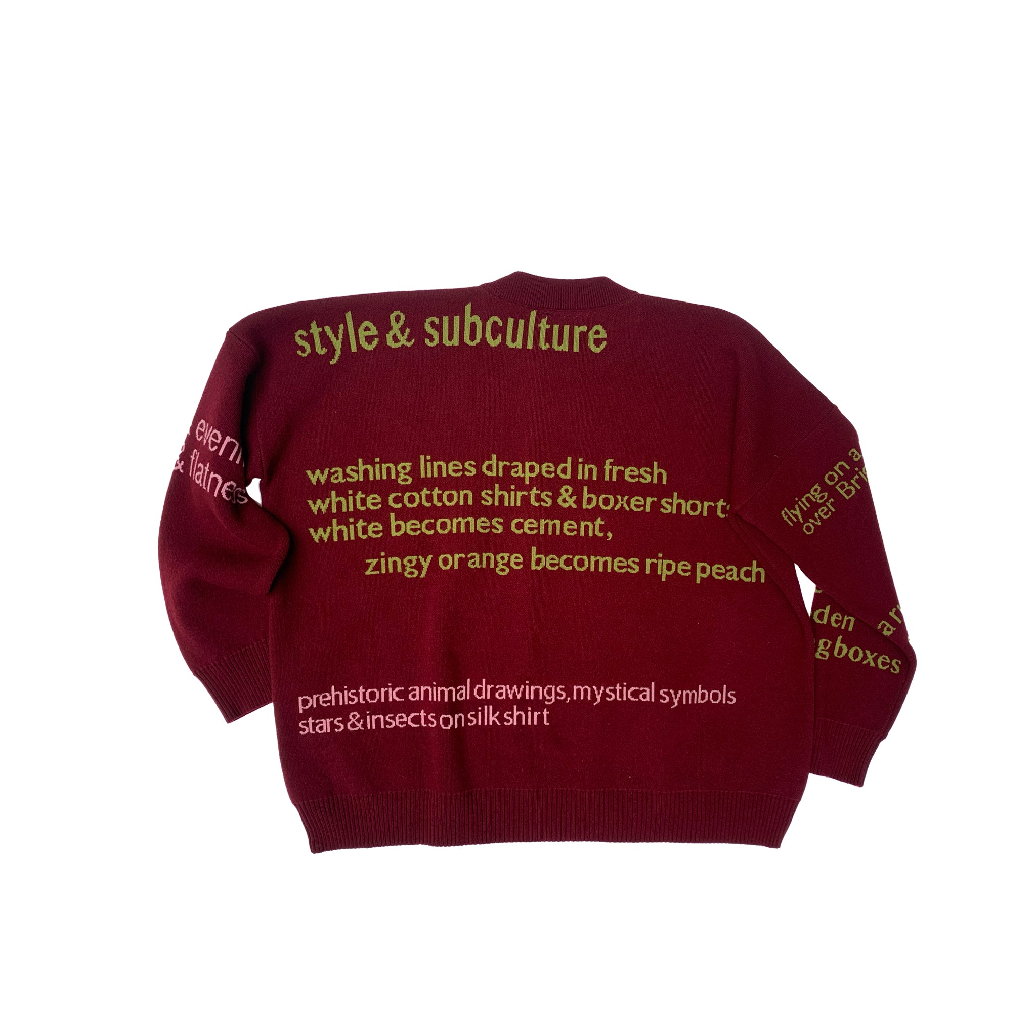 WYP x DAL CHODHA - BURGUNDY