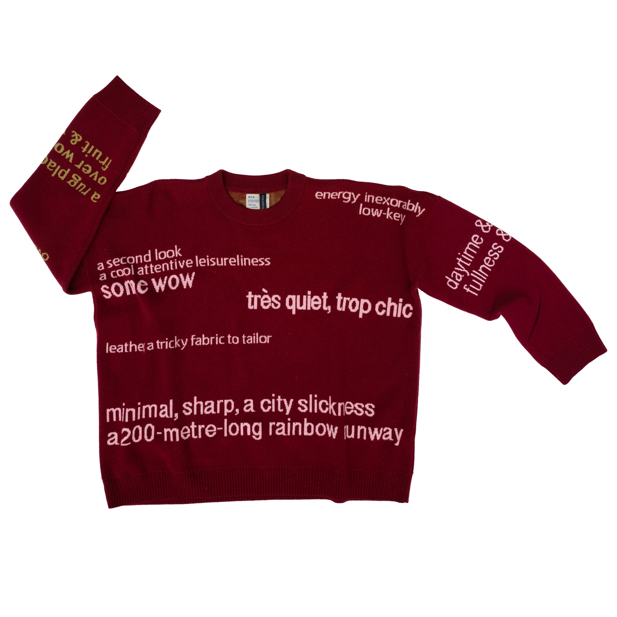 WYP x DAL CHODHA - BURGUNDY