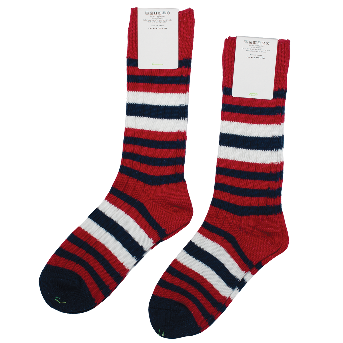 WYP HOiSUM RIB SOCKS - RED